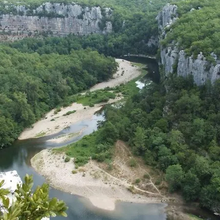 Chalet Sud Ardeche Joli Clim Piscine Riviere Le Cerf Village Du Serre *