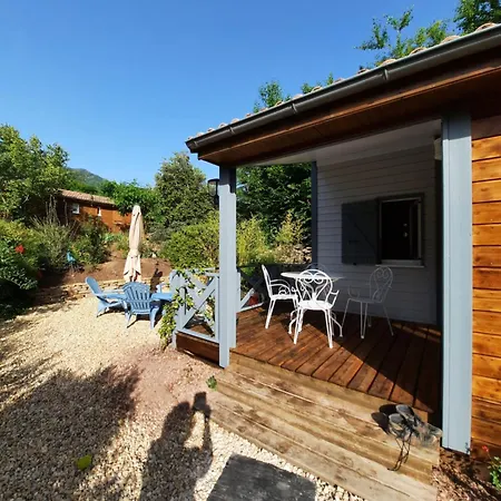 Chalet Sud Ardeche Joli Clim Piscine Riviere Le Cerf Village Du Serre Gravieres